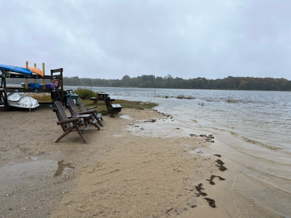 chairs on a beach (MyCoast AI)