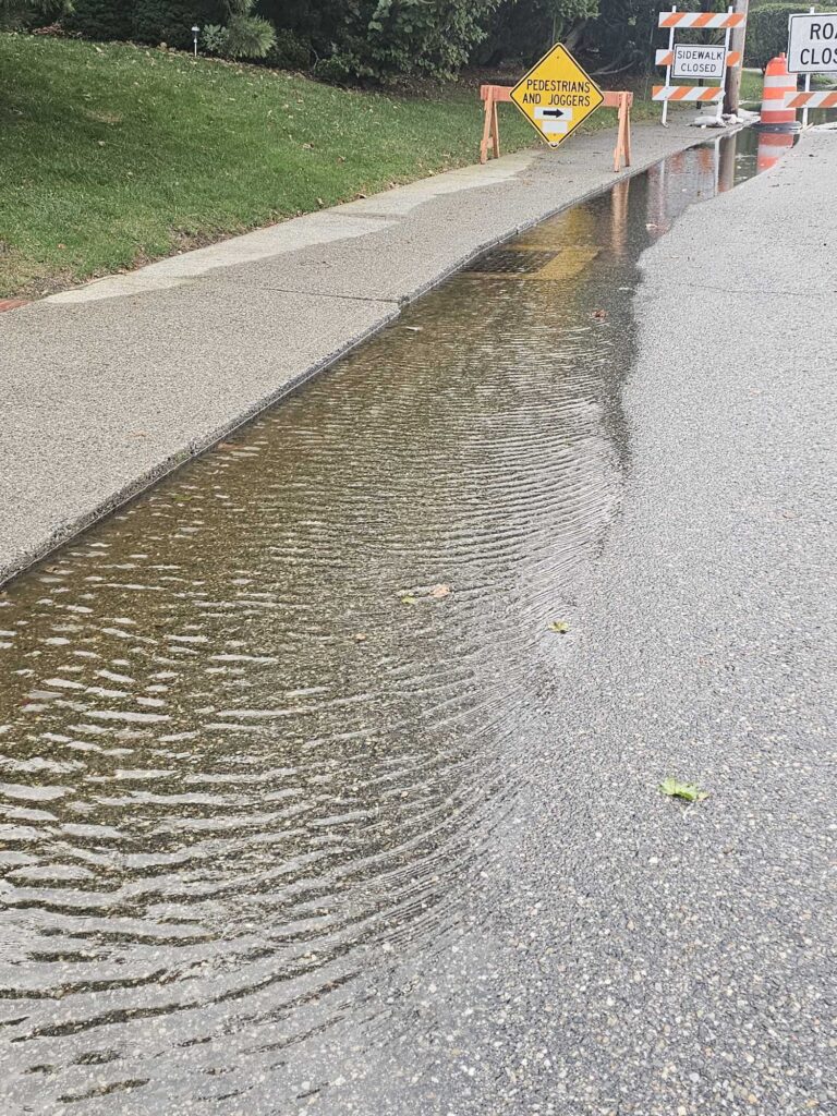 a road with water on the side (MyCoast AI)