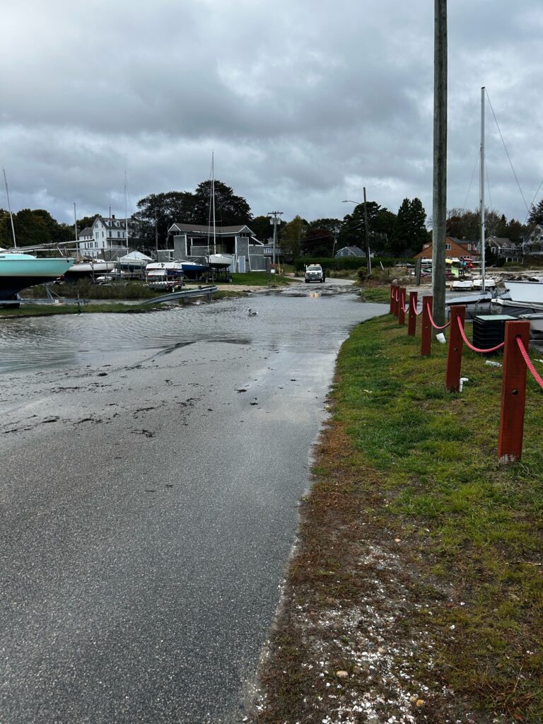 a road with boats on it (MyCoast AI)