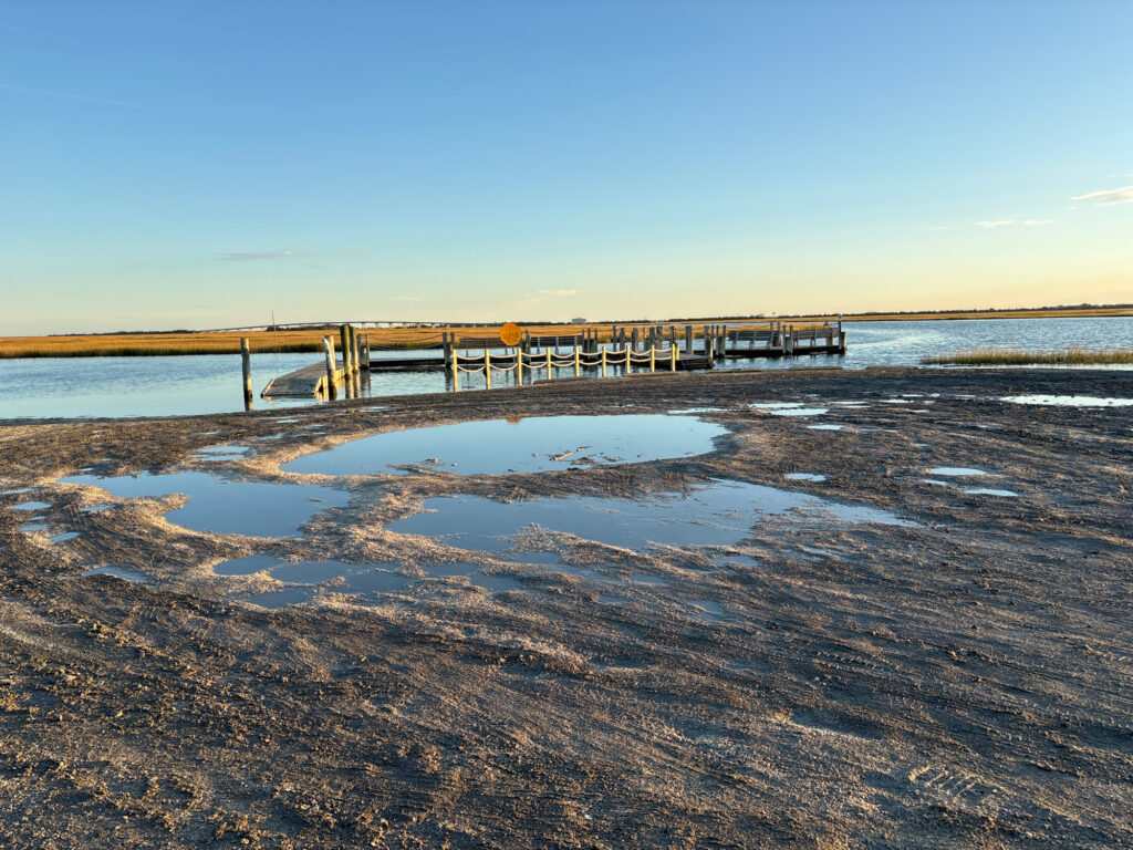 a pier over a body of water (MyCoast AI)