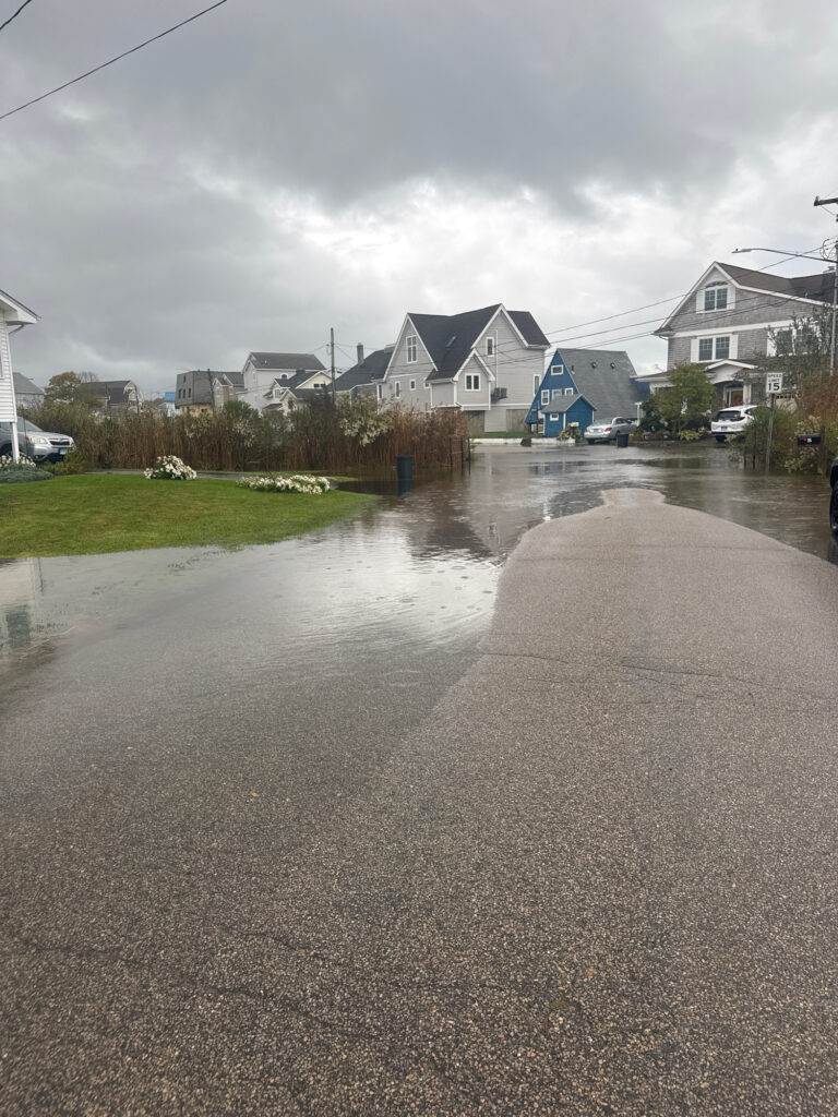 a road with houses along it (MyCoast AI)