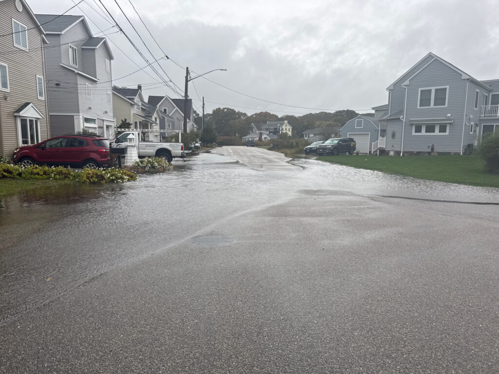 a street with houses and cars (MyCoast AI)