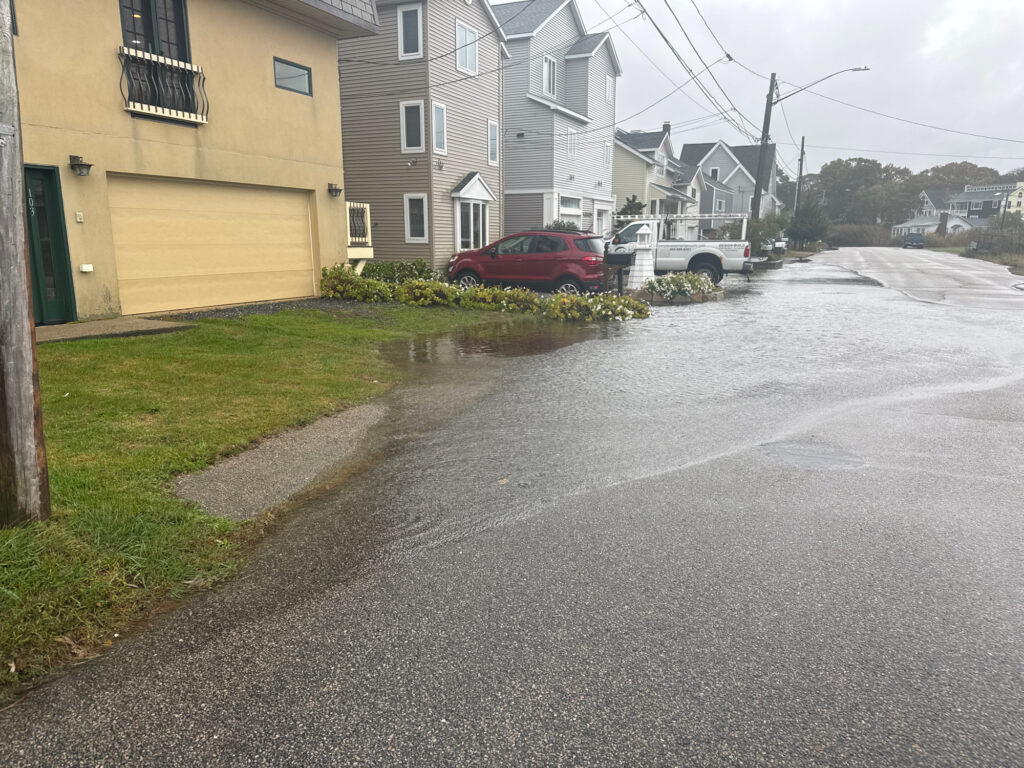 a road with houses along it (MyCoast AI)