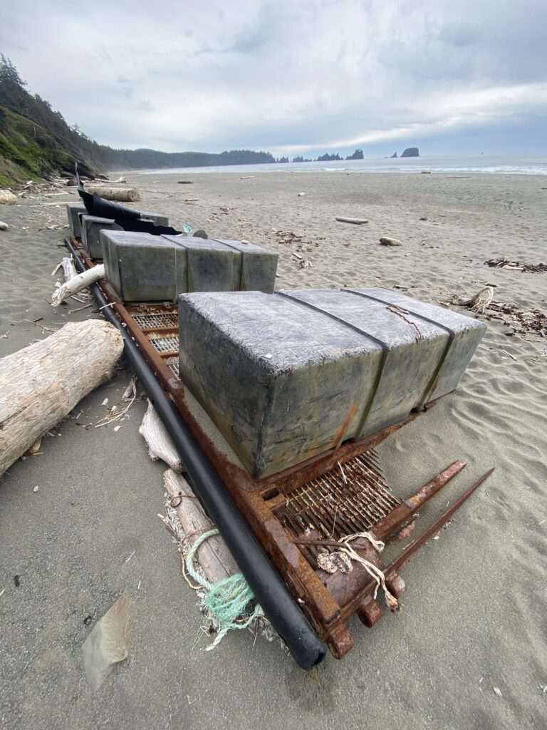 a boat on the beach (MyCoast AI)