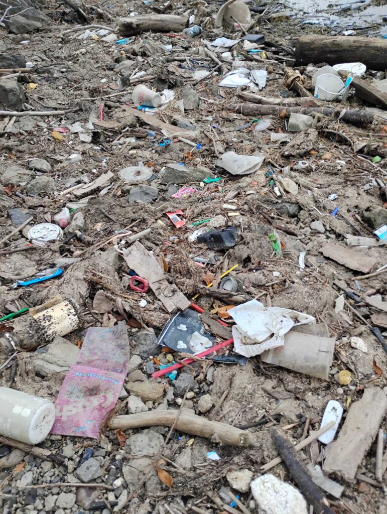a pile of trash (MyCoast AI)