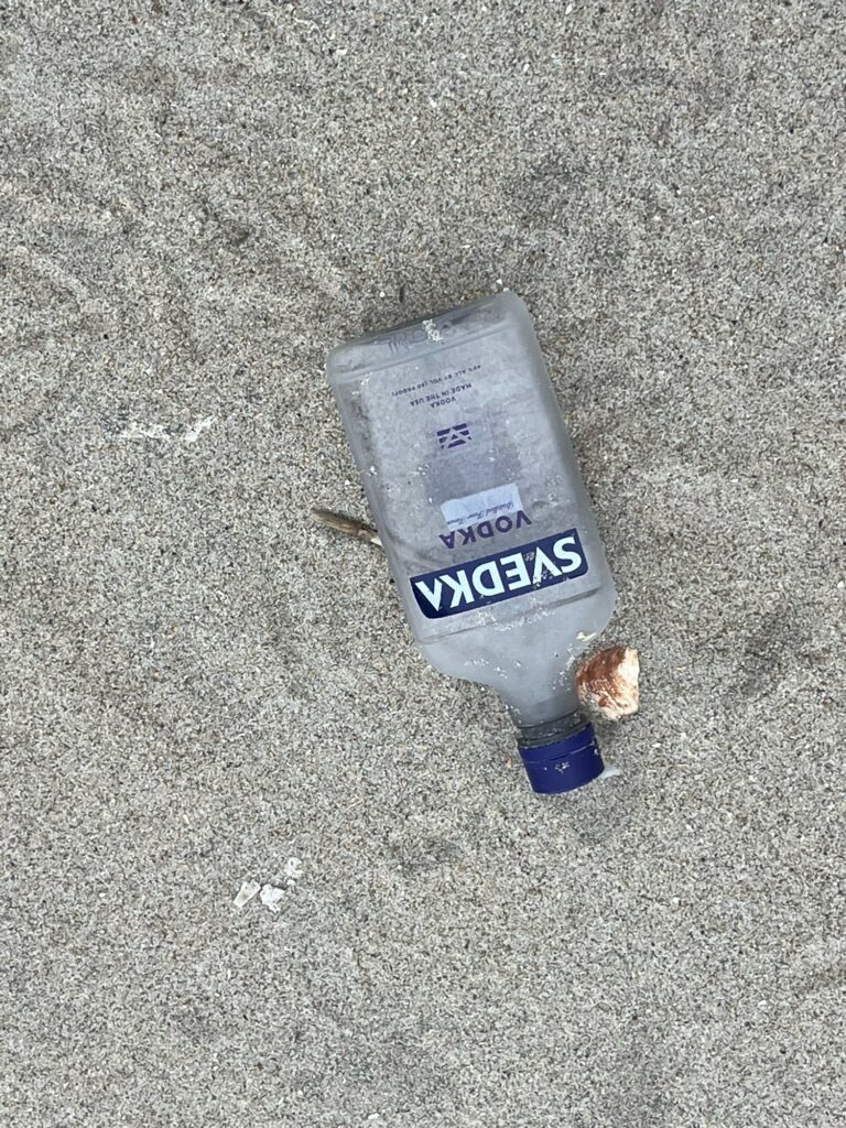 a small plastic container (MyCoast AI)