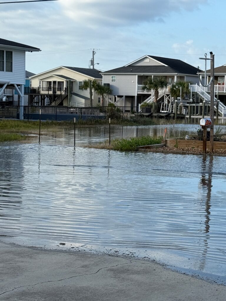 a body of water with houses along it (MyCoast AI)