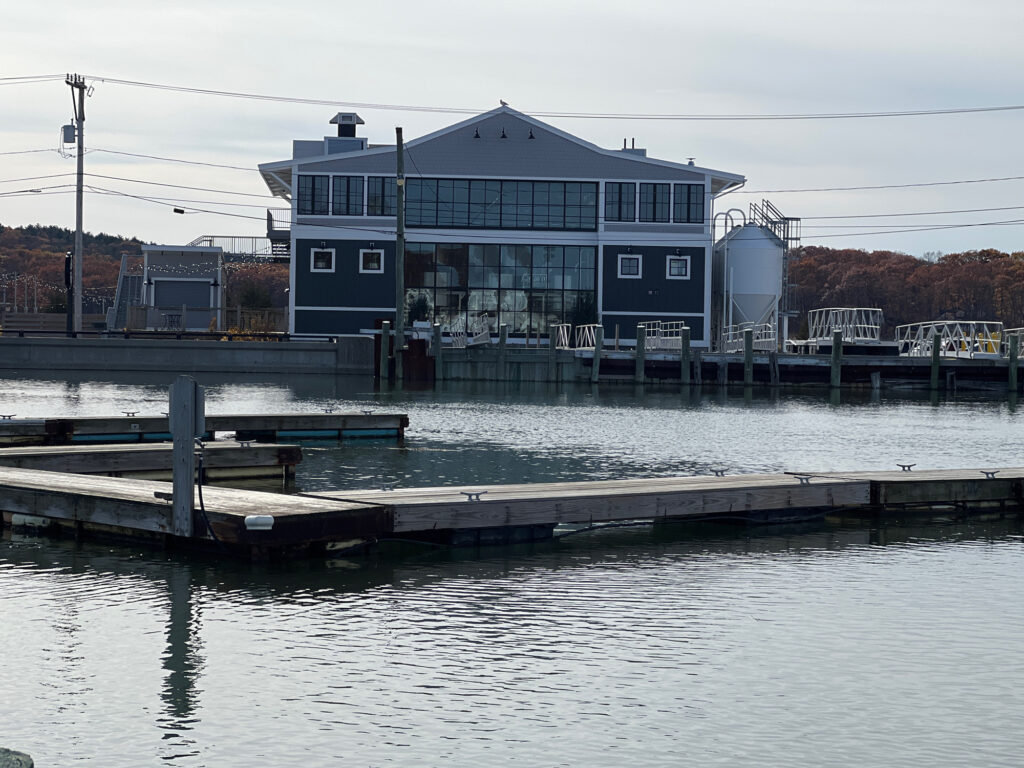 a building on a dock (MyCoast AI)