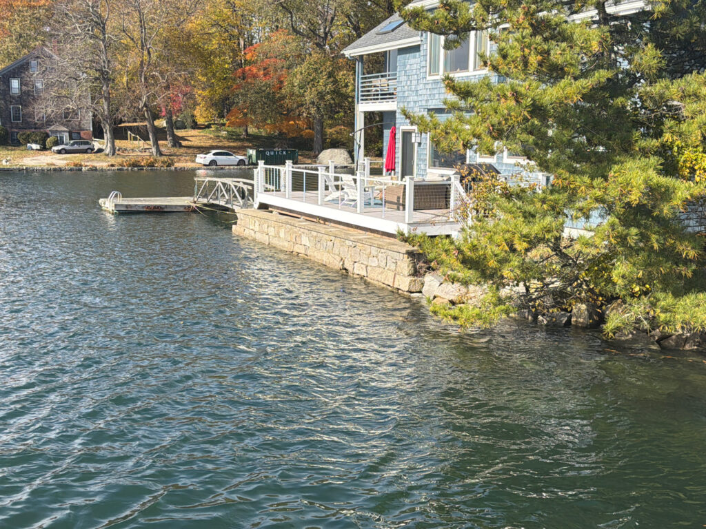a house on the water (MyCoast AI)