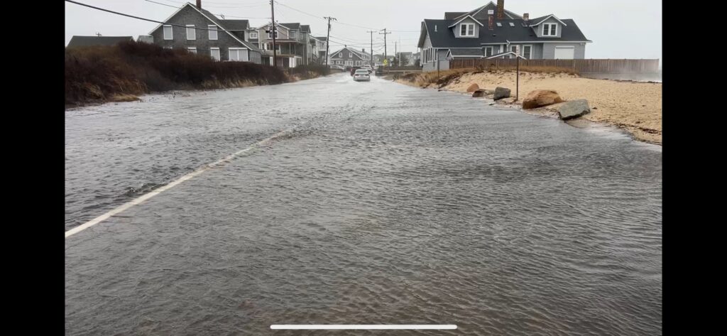 a road with houses along it (MyCoast AI)