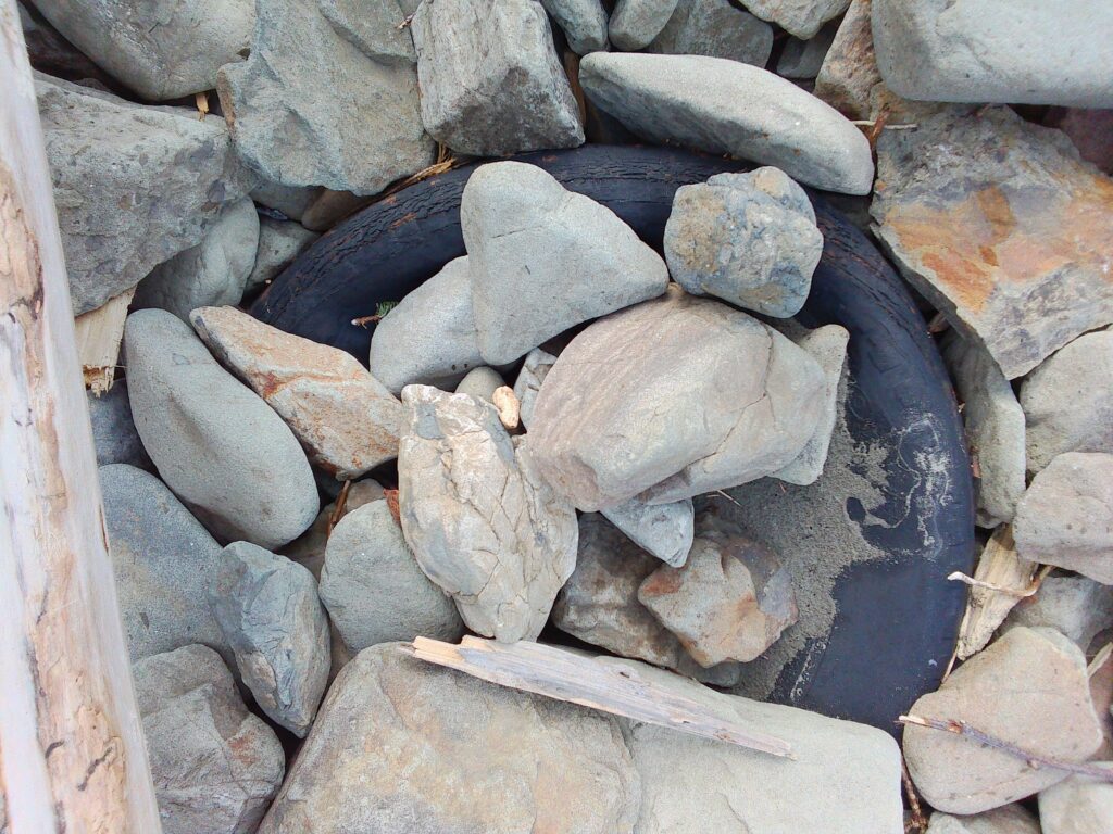 a pile of rocks (MyCoast AI)