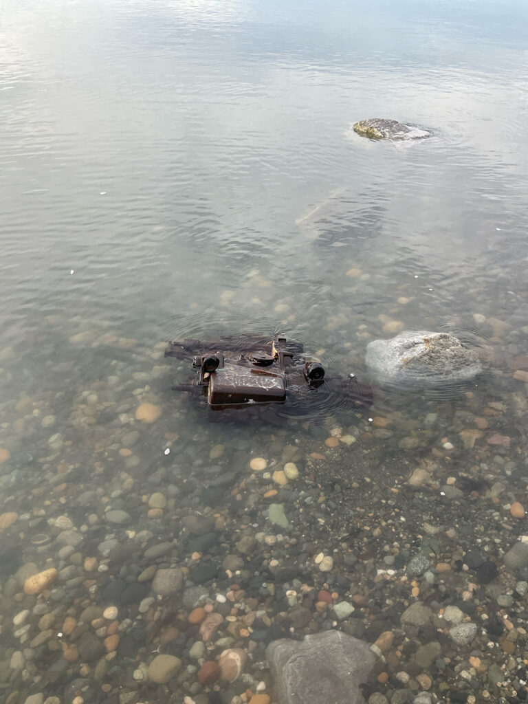a boat in the water (MyCoast AI)