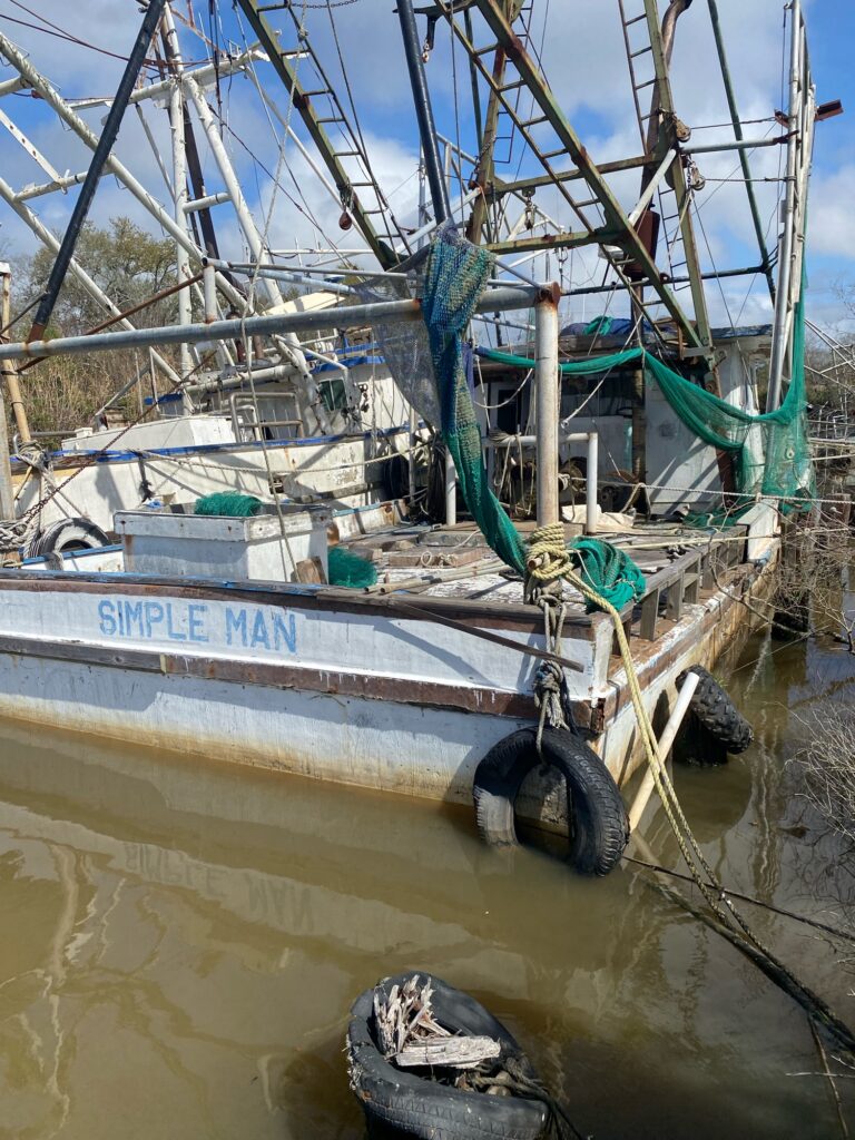 a boat docked in a harbor (MyCoast AI)
