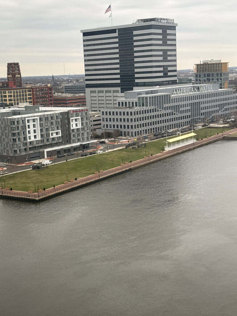 a body of water with buildings along it (MyCoast AI)
