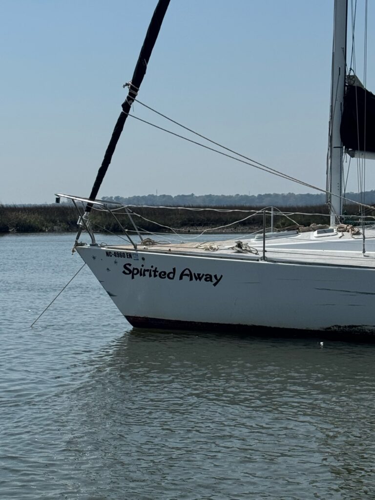 a boat on the water (MyCoast AI)