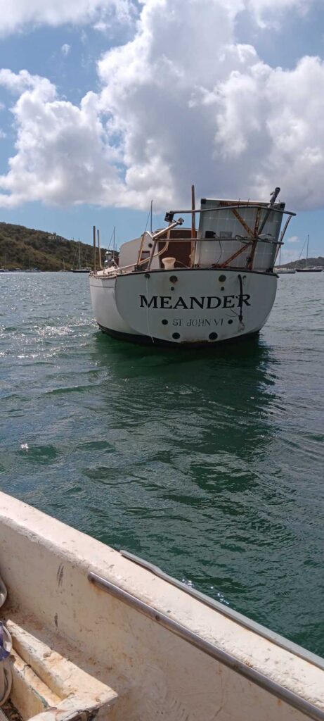 a boat in the water (MyCoast AI)
