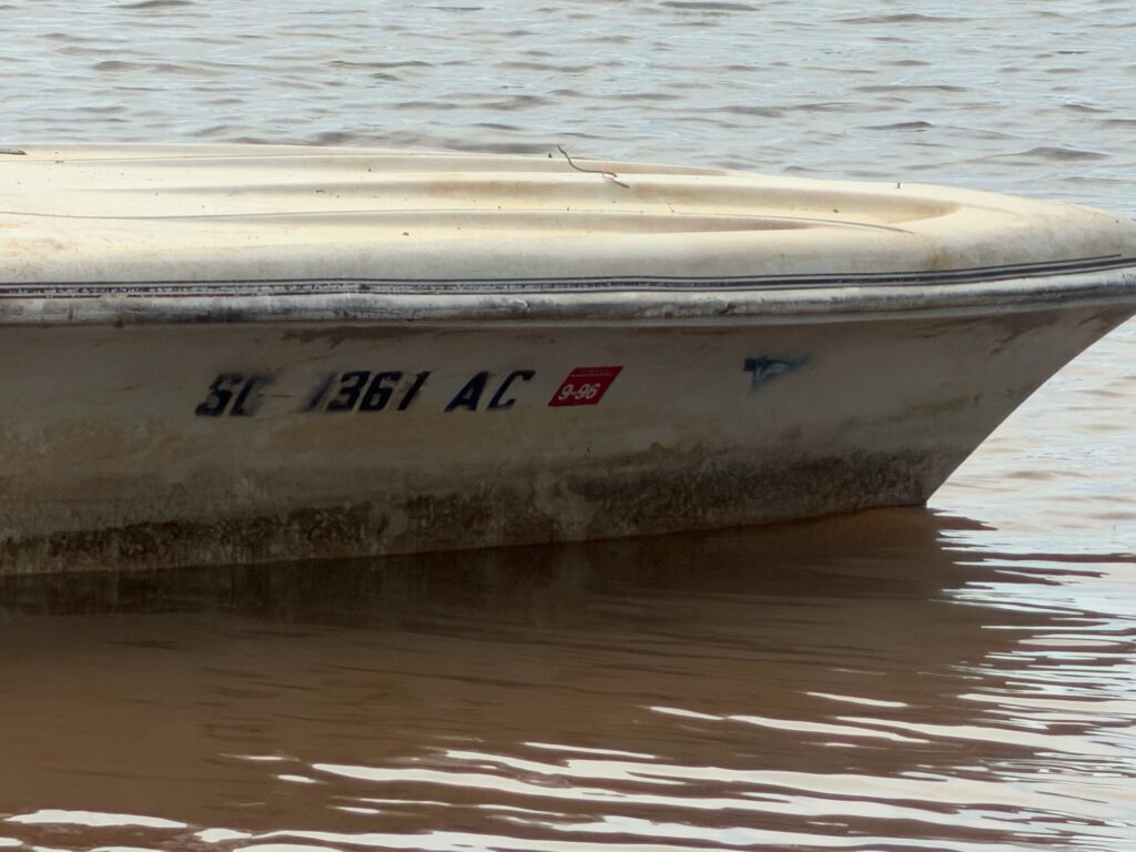 a boat on the water (MyCoast AI)