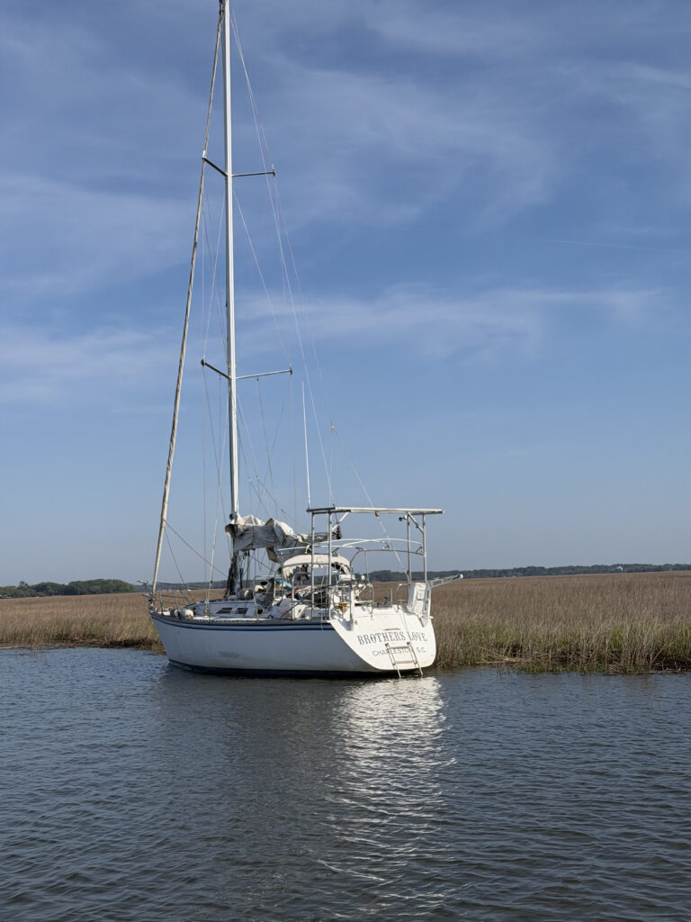a boat on the water (MyCoast AI)