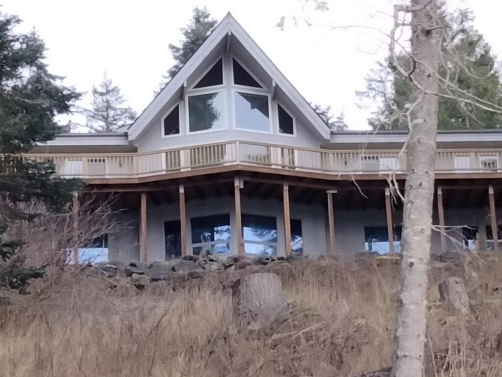 a house with a deck (MyCoast AI)