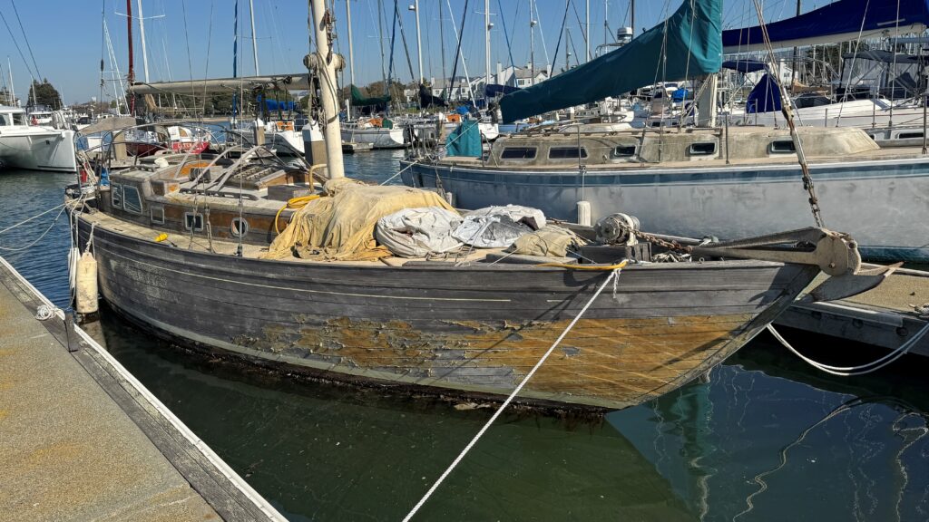 boats docked at a pier (MyCoast AI)
