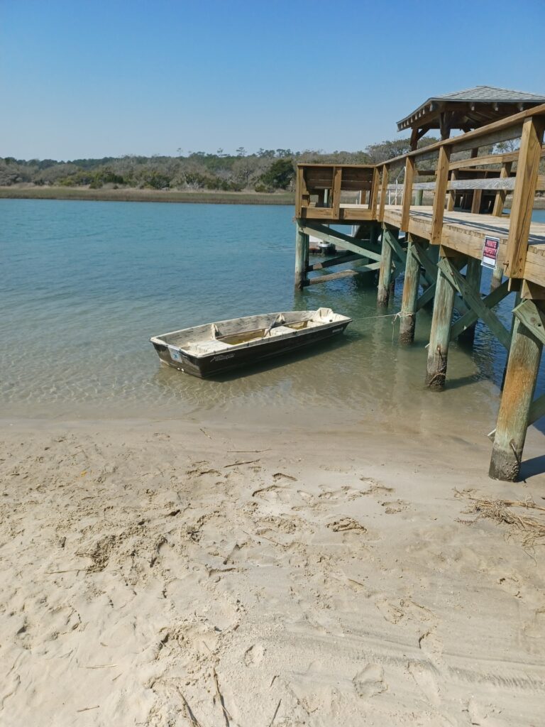 a boat on the beach (MyCoast AI)