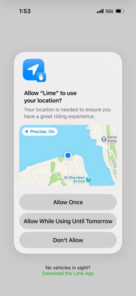 graphical user interface, text, application, chat or text message (MyCoast AI)